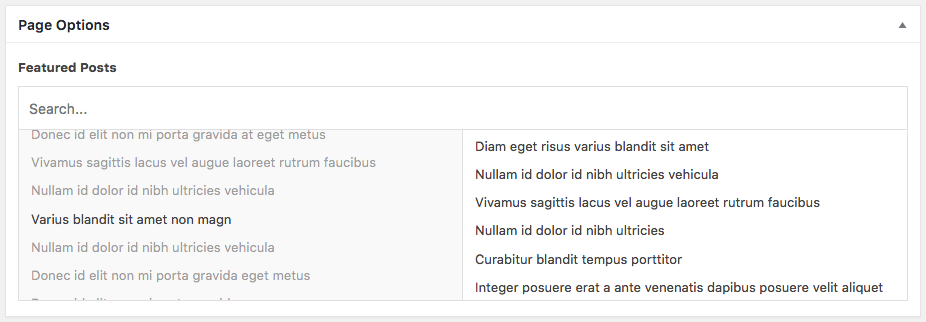 Infinite Scrolling Advanced Custom Fields Relationship Field