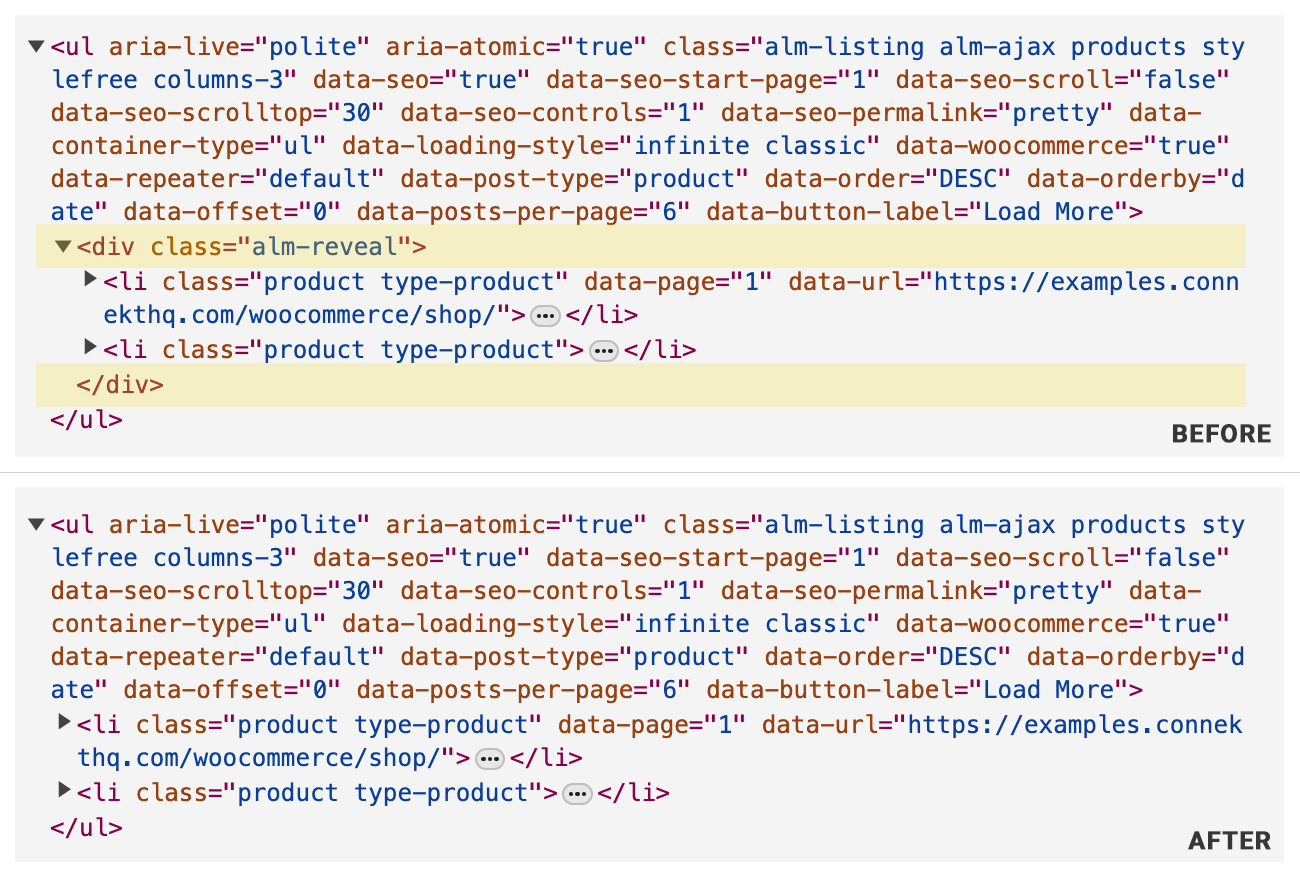 ALM 7.0 HTML Structural Updates