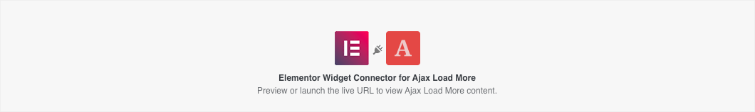 The Elementor Widget Connector in the Elementor Interface.